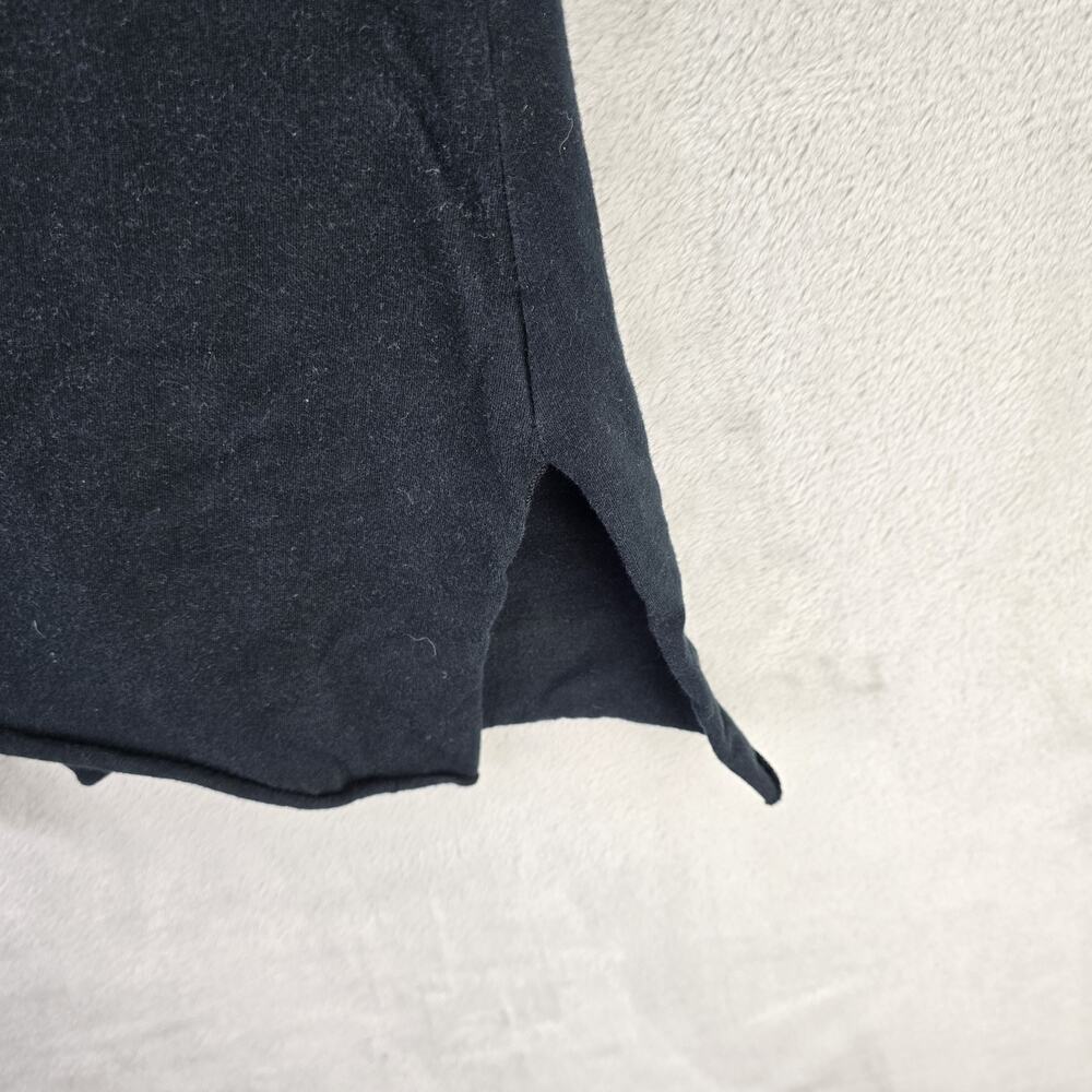 Johnny Was JWLA Embroidered Tunic Top Small Black Born Fee Floral Wings - Picture 8 of 13